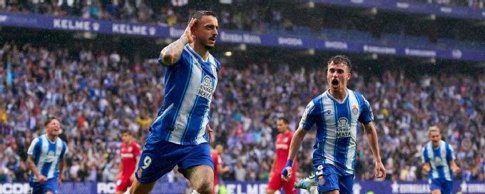 Joselu's penalty the difference as Espanyol gets 1-0 win over Getafe