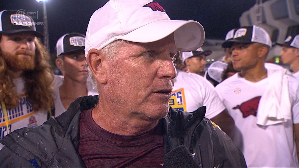Hogs' Bucknam: 'This is what we do' after winning title