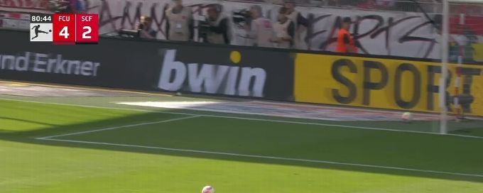 Aïssa Laïdouni scores 80th-minute goal for Union Berlin
