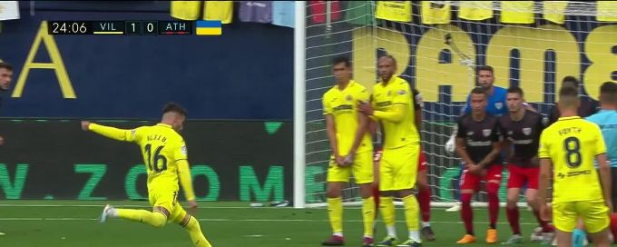 Álex Banea taps home opening goal for Villarreal