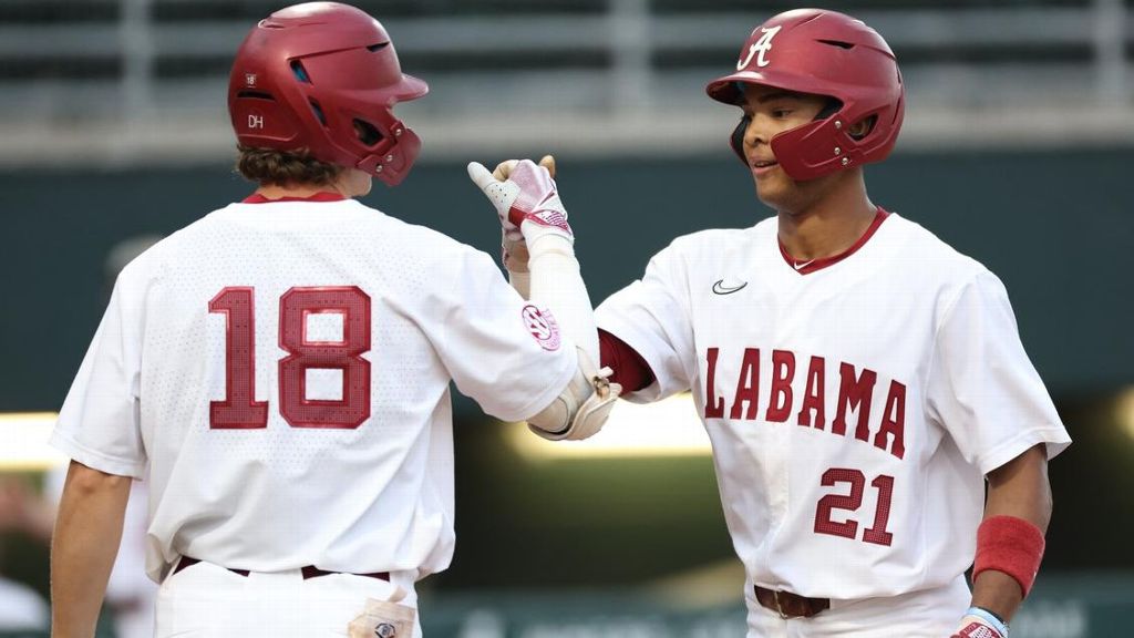 Early offense, strong pitching lift Bama past Ole Miss