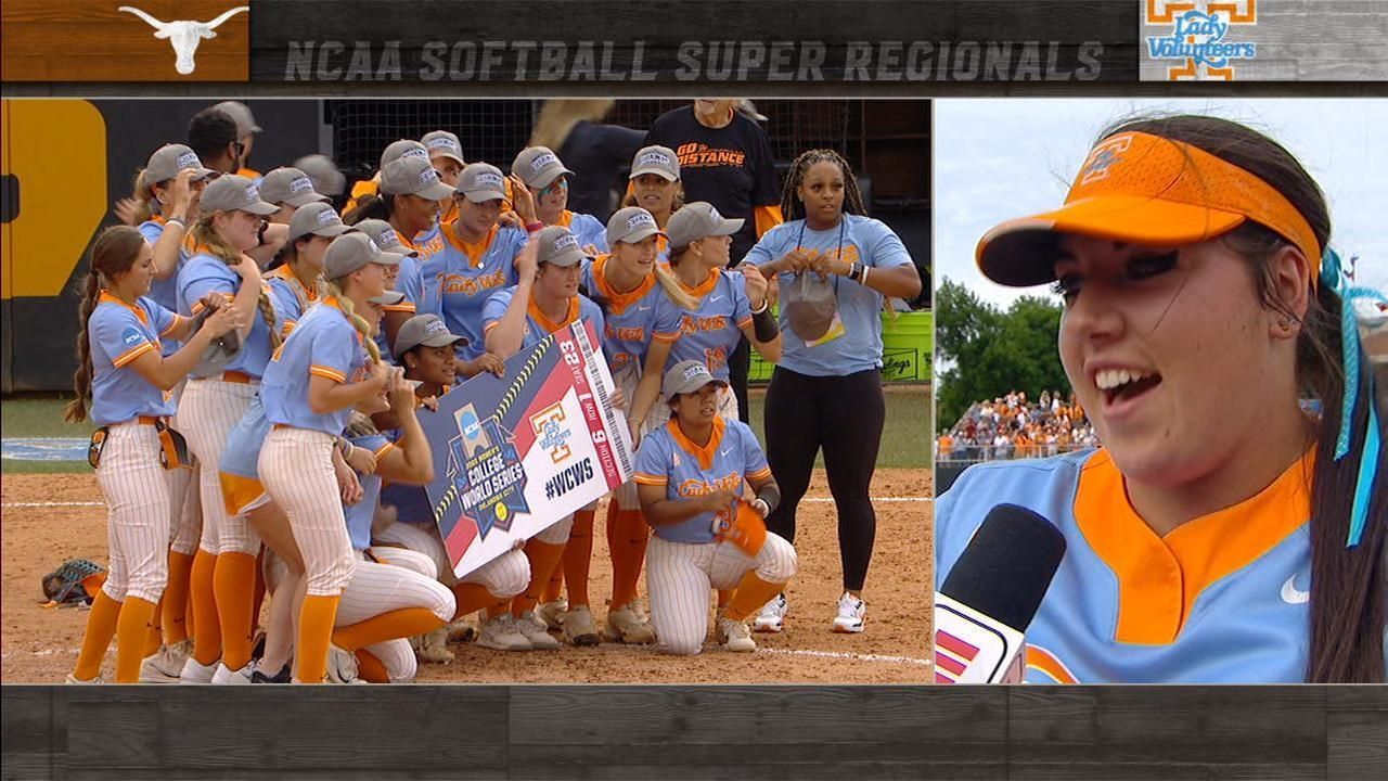 Gottshall says trip to WCWS 'means everything' to UT