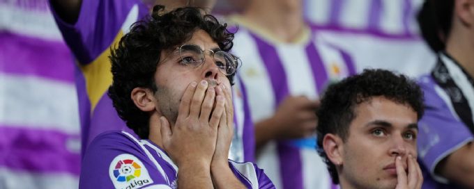 Real Valladolid relegated from LaLiga after Getafe draw