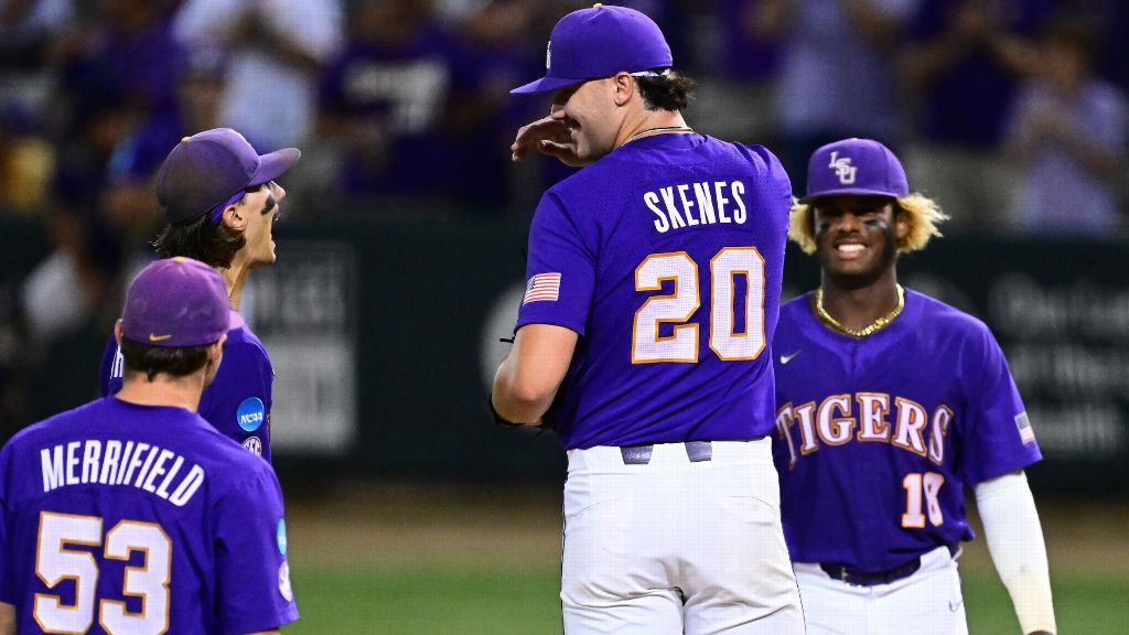 Skenes' gem, home run frenzy power LSU past Kentucky