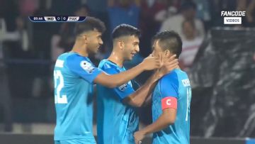 Chhetri's hat-trick floors Pakistan (Courtesy: FanCode)