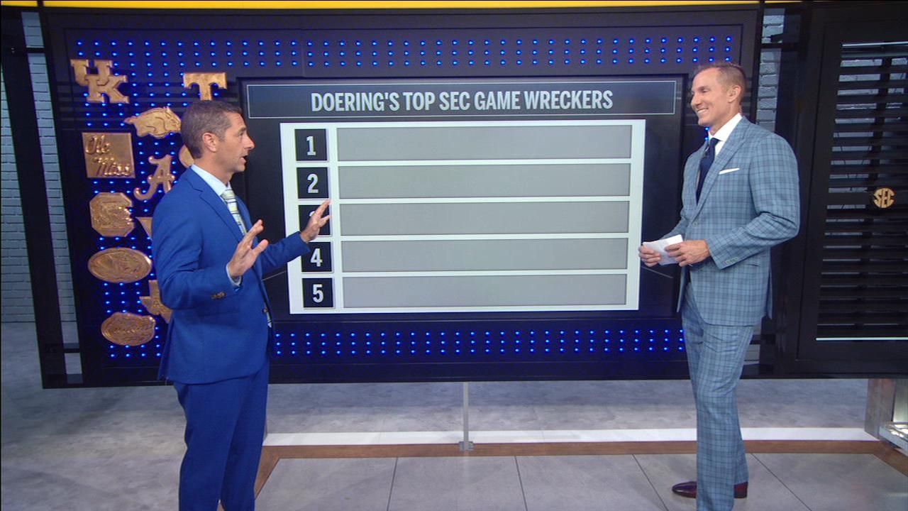 Perkins Jr. leads Doering's list of SEC game wreckers