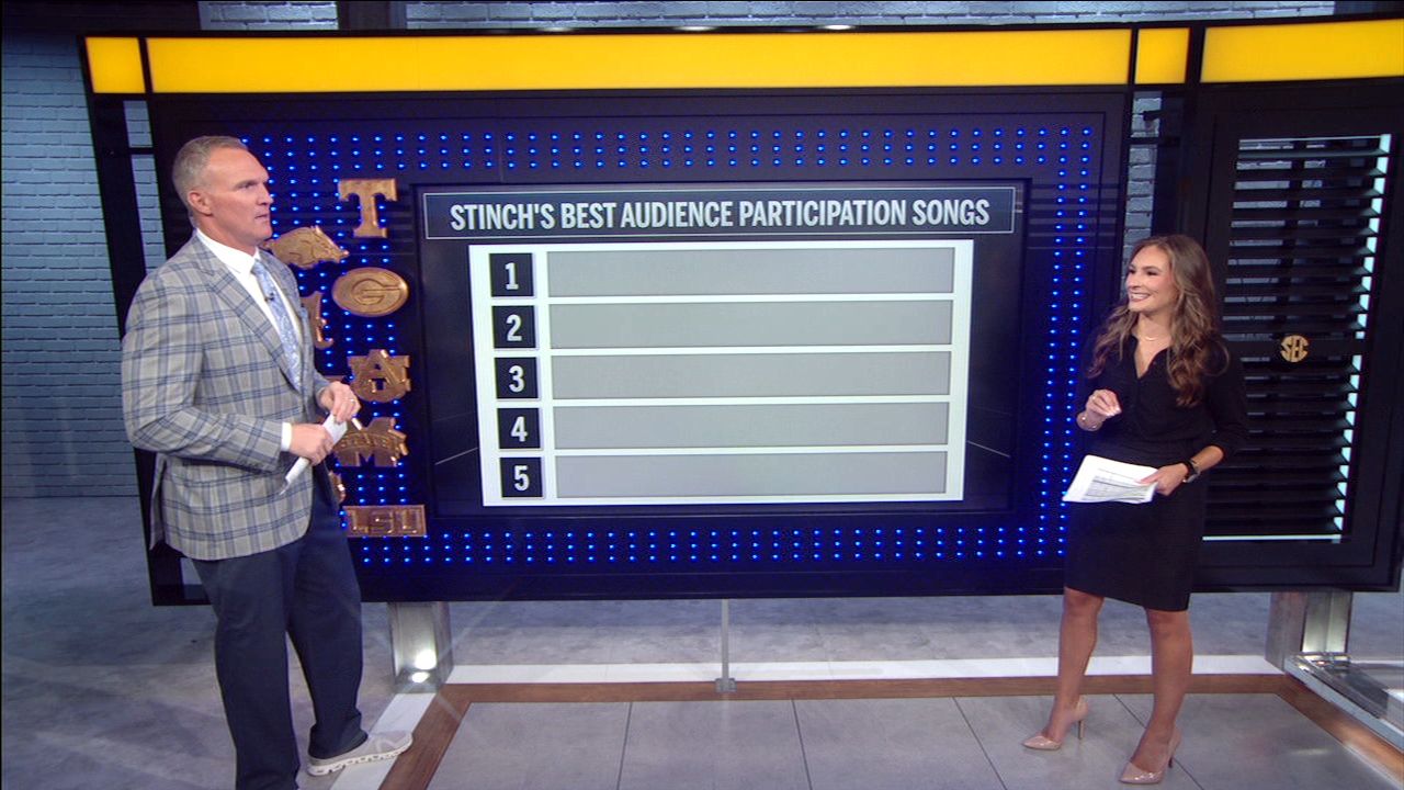 Which SEC schools sing best fan-participation tunes?