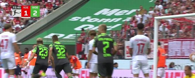 Jonas Wind scores winning goal for Wolfsburg