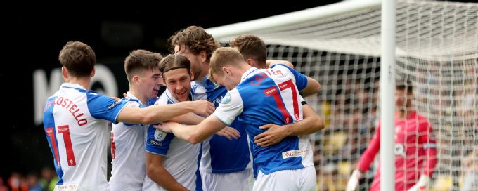 Blackburn score great goal after brilliant keepy-uppy-esque flicks