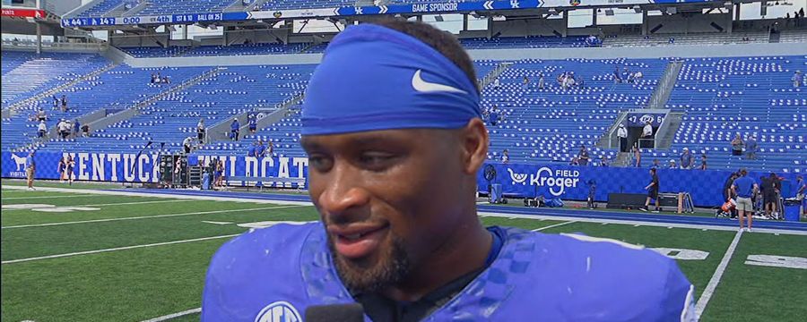 RB Davis on UK O-line: 'The whole game goes to them'