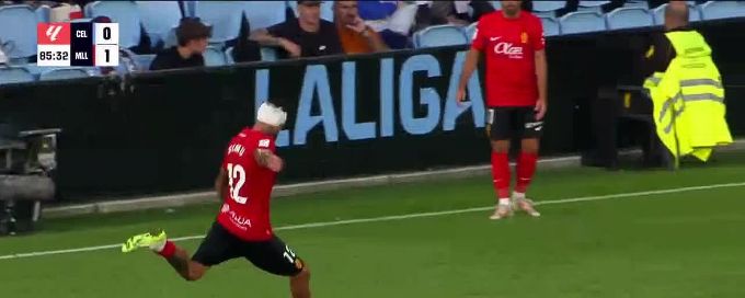 Vedat Muriqi late goal wins it for Mallorca