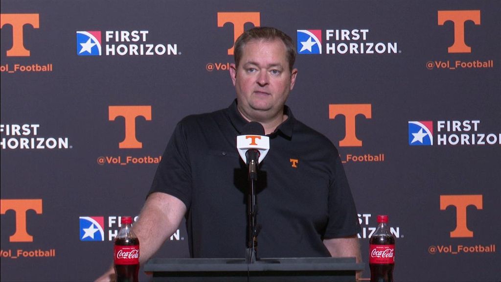 Heupel on self-inflicted wounds, Tennessee's lessons