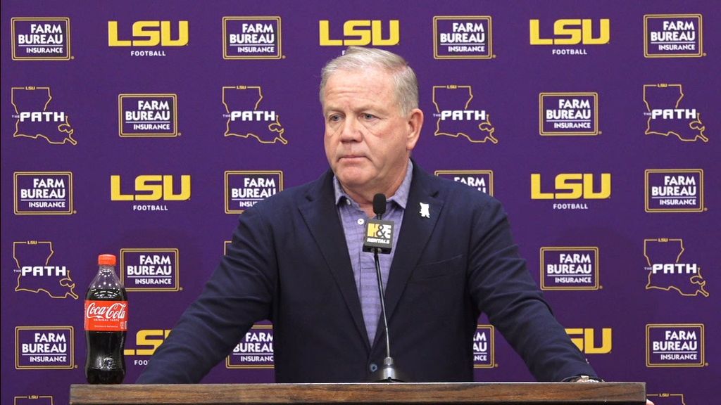No. 13 LSU's Kelly previews rivalry matchup with Rebels