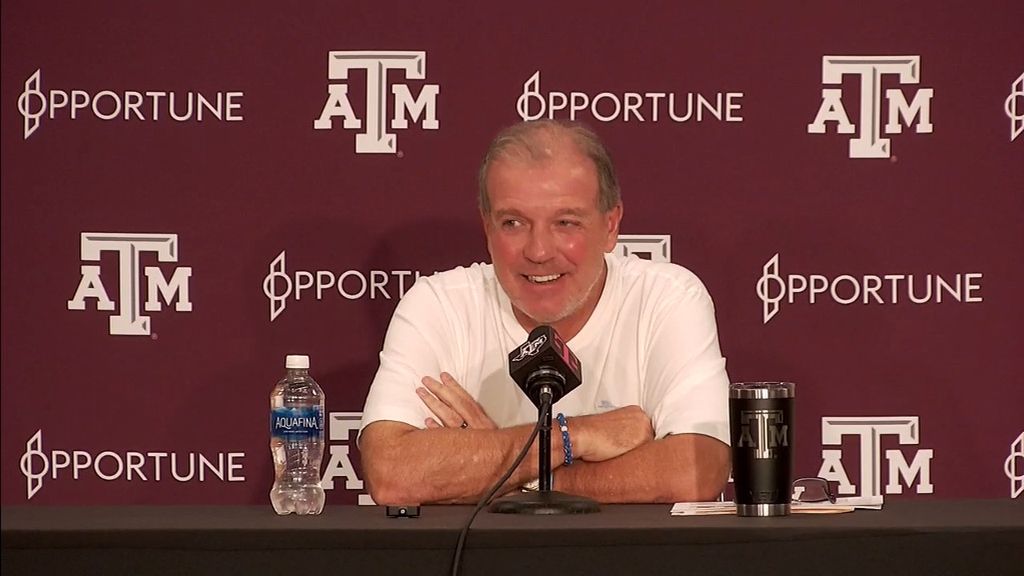 Aggies' Fisher says composure is key in execution