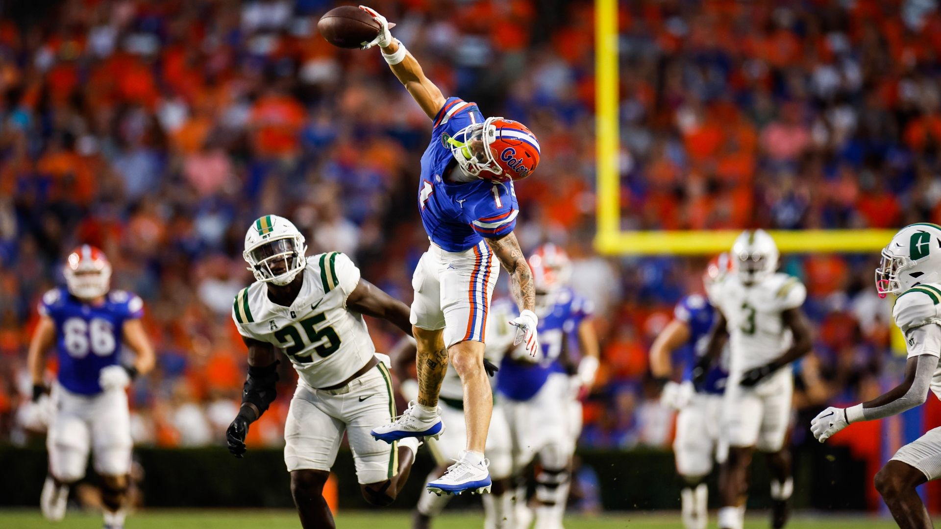 Pearsall's one-handed grab for Gators already legendary