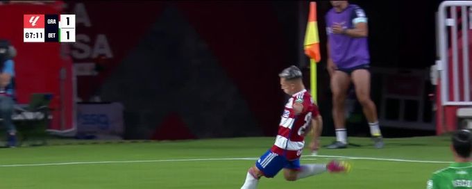 Lucas Boyé goal 67th minute Granada 1-1 Real Betis