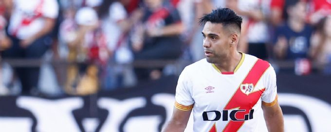 Falcao equalizes in the 102nd minute for Rayo Vallecano