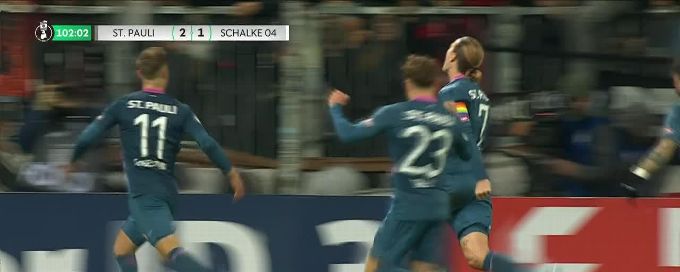 Johannes Eggestein with a Goal vs. Schalke 04