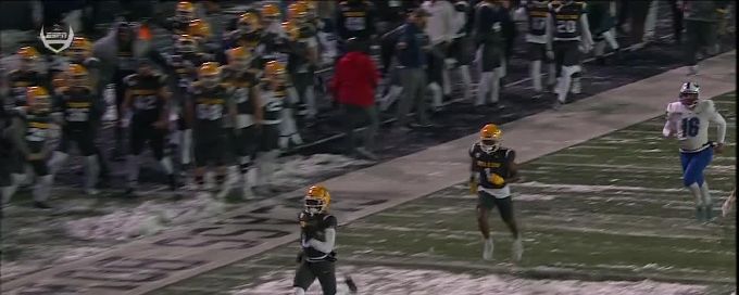 Toledo takes the opening kick 97 yards to the house
