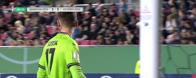 Nikolai Rehnen with a Goalkeeper Save vs. SV Sandhausen