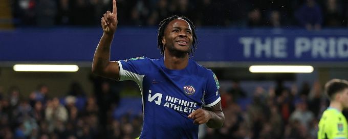 Raheem Sterling doubles Chelsea's lead over Blackburn