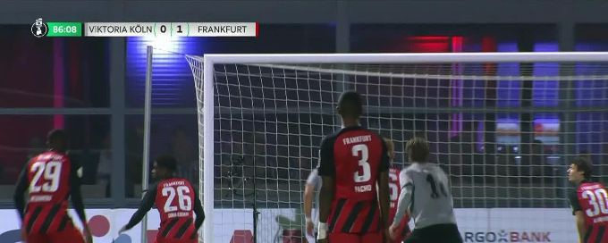 Ben Voll with a Goalkeeper Save vs. Viktoria Köln