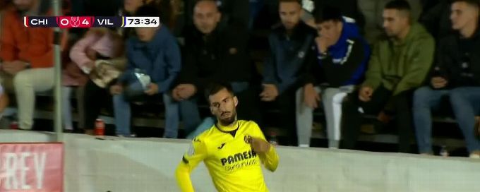 Álex Baena goal Chiclana 0-5 Villarreal
