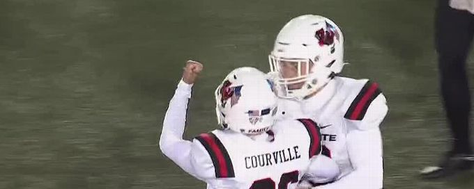 Jackson Courville nails game-winning FG for Ball State