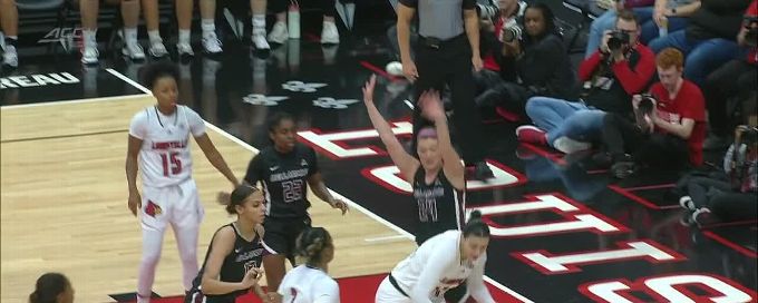 Sydney Taylor drills the trey