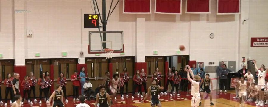 Otto Landrum buries 3-ball for Boston University