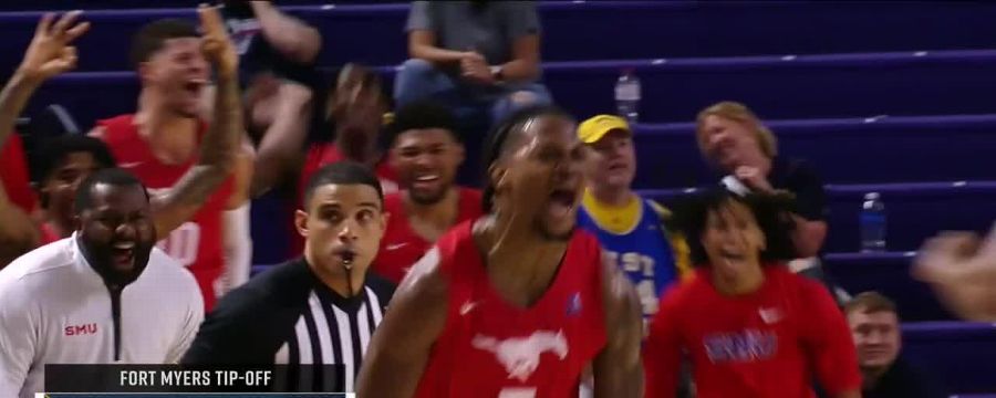 Ricardo Wright shows off the swagger with deep 3-pointer