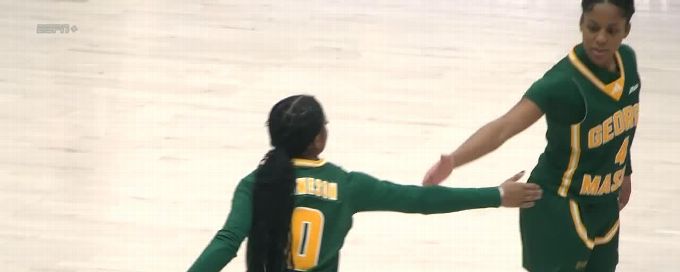 Taylor Jameson splashes a wide-open 3 for George Mason