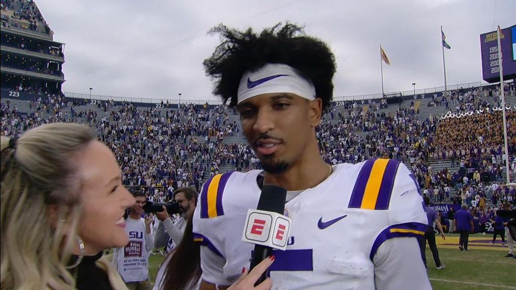 LSU's Daniels shares 'mixed emotions' of last home game