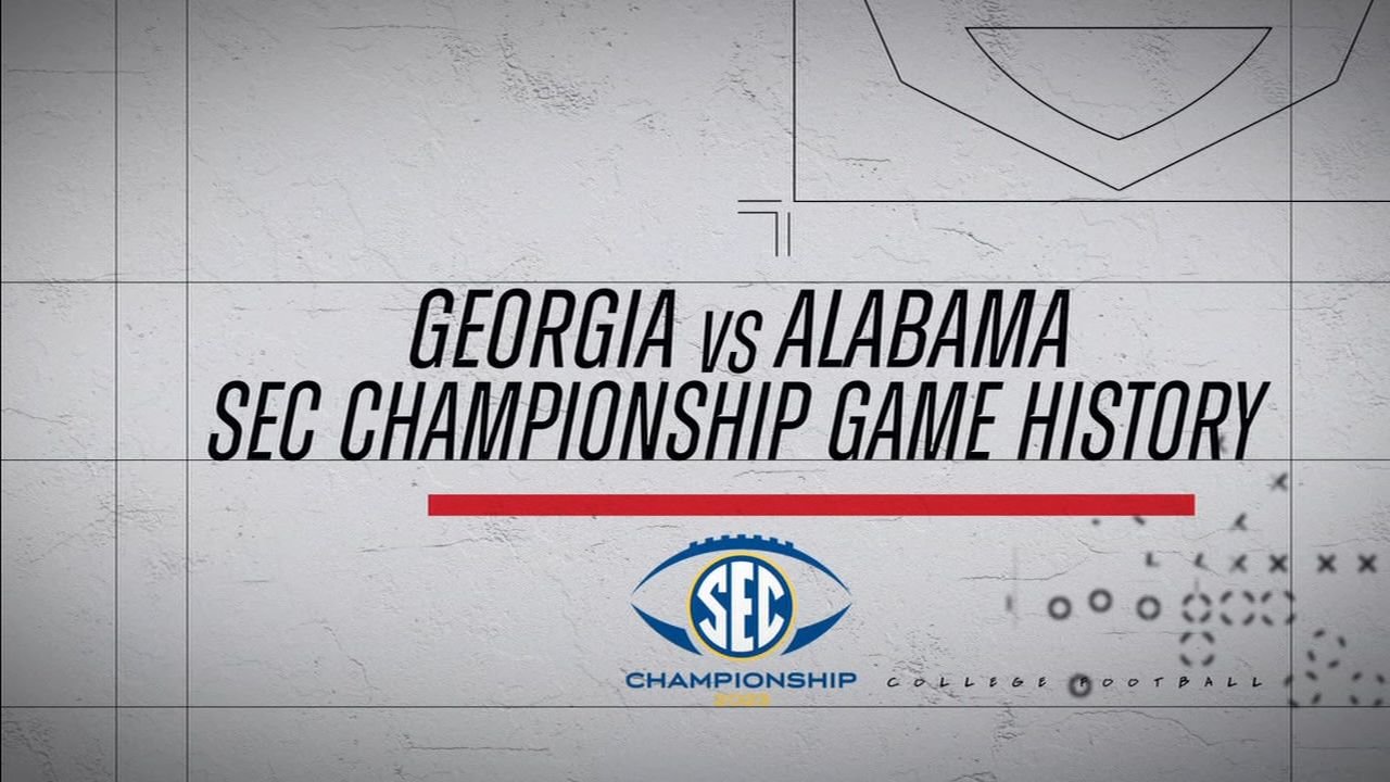SEC Championship History: Georgia vs. Alabama