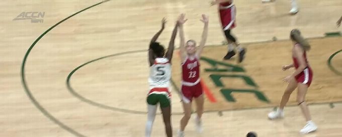 Jaida Patrick nails it from behind the arc