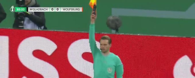 Gladbach score extra-time winner to beat Wolfsburg in DFB Pokal