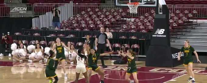 Kaylah Ivey drills the trey