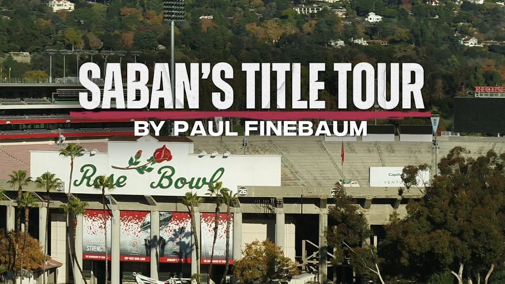 Saban's Title Tour: 'Greatness' follows where he goes
