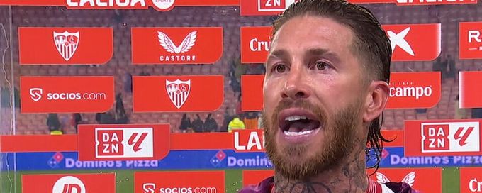 Sergio Ramos to fan: 'Have a little respect, we're talking here!'