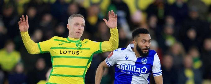 Norwich and Bristol Rovers settle for draw in FA Cup