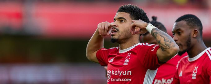Nottingham Forest come from 2-0 down to draw with Blackpool