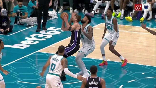 Sacramento kings vs charlotte hornets match player stats