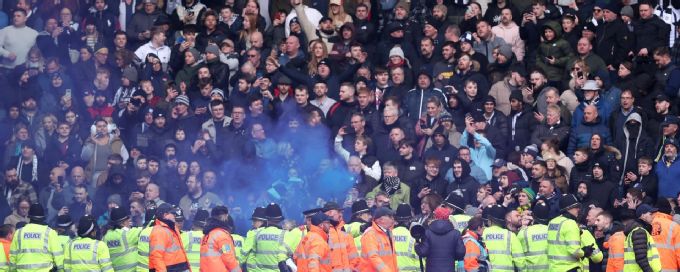 FA Cup derby clash between West Brom & Wolves suspended after fan trouble
