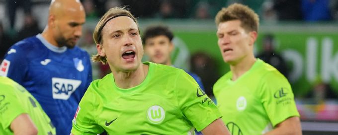 Majer double as Wolfsburg recover twice to draw vs. Hoffenheim