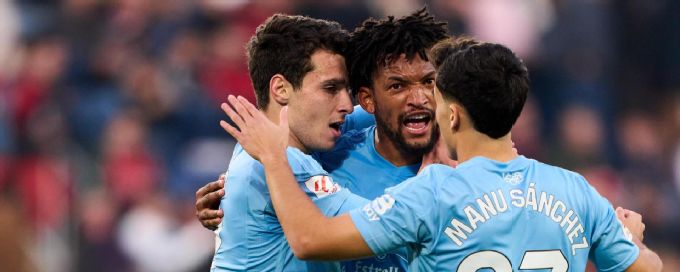 Celta Vigo thrash Osasuna to move away from relegation zone