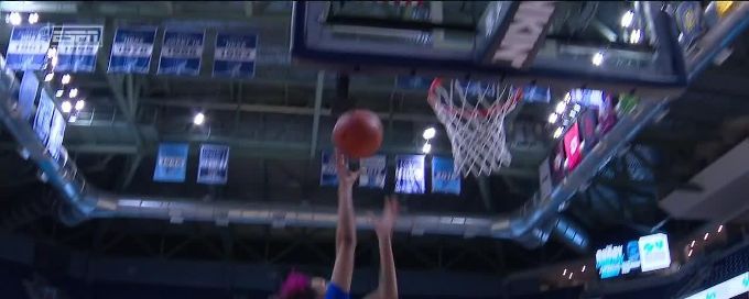 Kyla McMakin with the hoop & harm