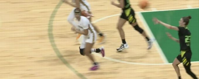 Romi Levy makes a nice assist on a South Florida bucket