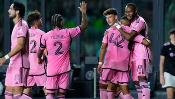 Shanyder Borgelin's towering header gives Inter Miami the lead