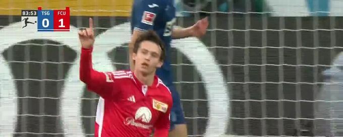 Brenden Aaronson strikes late to win it for Union Berlin
