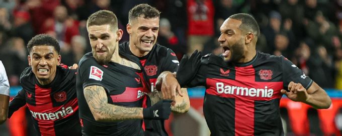 Leverkusen make history as they move 11 points clear